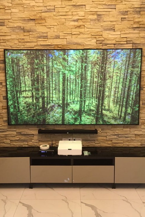 激光电视需要多大尺寸墙面？